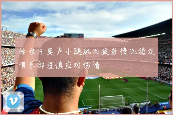 恰尔汗奥卢小腿肌肉疲劳情况稳定俱乐部谨慎应对伤情